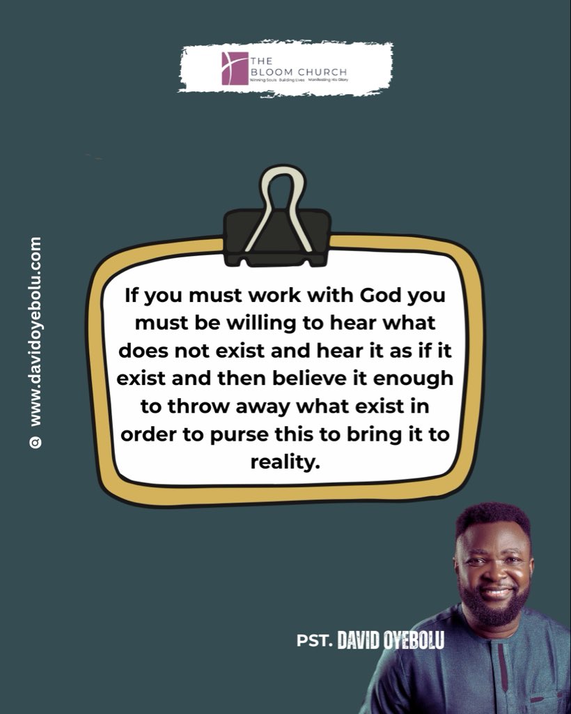 thebloomchurch's tweet image. Quotes from the previous clip

#thebloomchurch #redemption #davidoyebolu  #2026