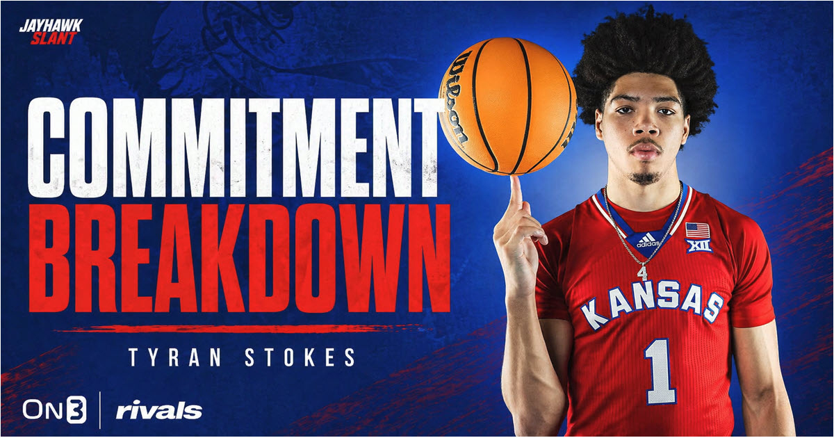 JayhawkSlant's tweet image. Commitment Analysis: What Tyran Stokes means for KU basketball. 

- How does Stokes change the dynamics of the roster
- Closer look at the recruiting class with Stokes
- Future teammates weigh in
#kubball

More:
on3.com/sites/jayhawk-…