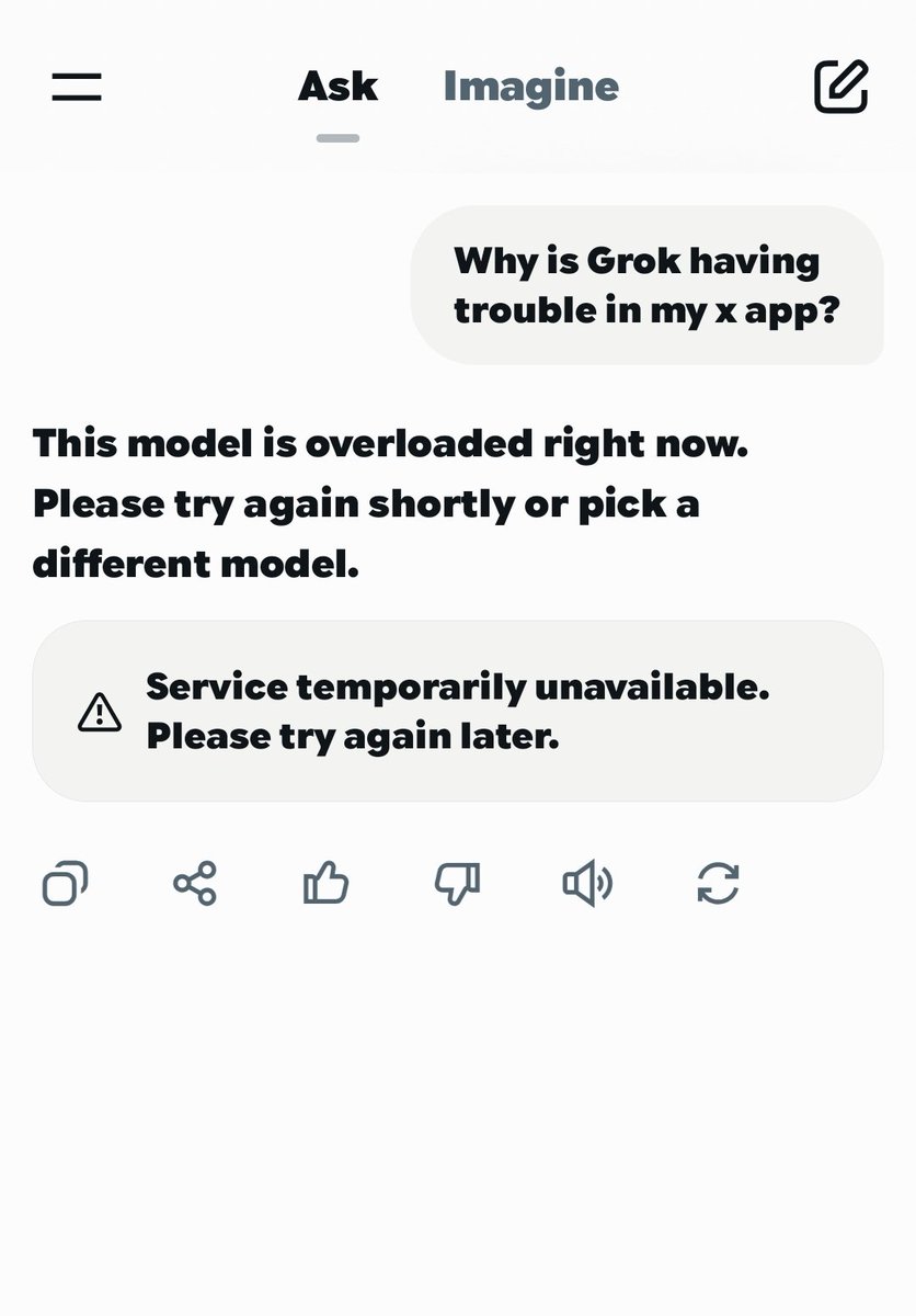 Daiseyjane01's tweet image. @grok

Anyone else have trouble with Grok? It hasn't worked for me since yesterday. 

#grok