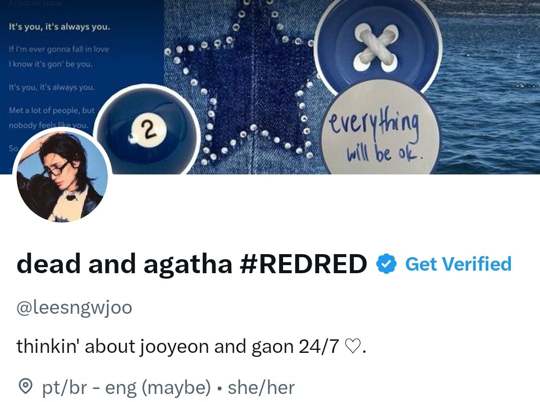 dead and agatha #REDRED tweet media
