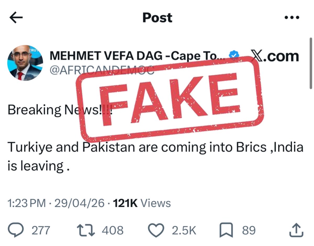 MEA FactCheck tweet media