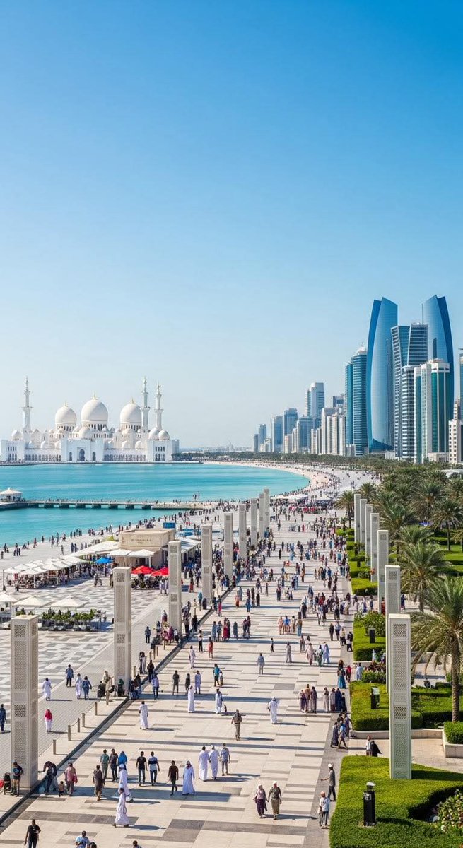 Deeqo950's tweet image. Abu Dhabi view 🇦🇪🌆✨ A city of elegance, culture, and modern beauty
#AbuDhabi #UAE #CityView #Skyline 🇦🇪