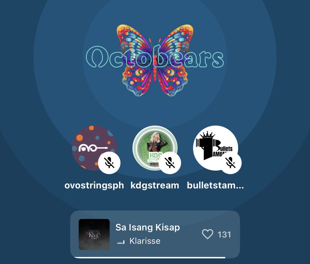 ‼️ LINK IS UPDATED! JOIN US NOW  ✨

🔗 stationhead.com/c/octobears

#StreamG22
#OverOctober #KlarisseDeGuzman