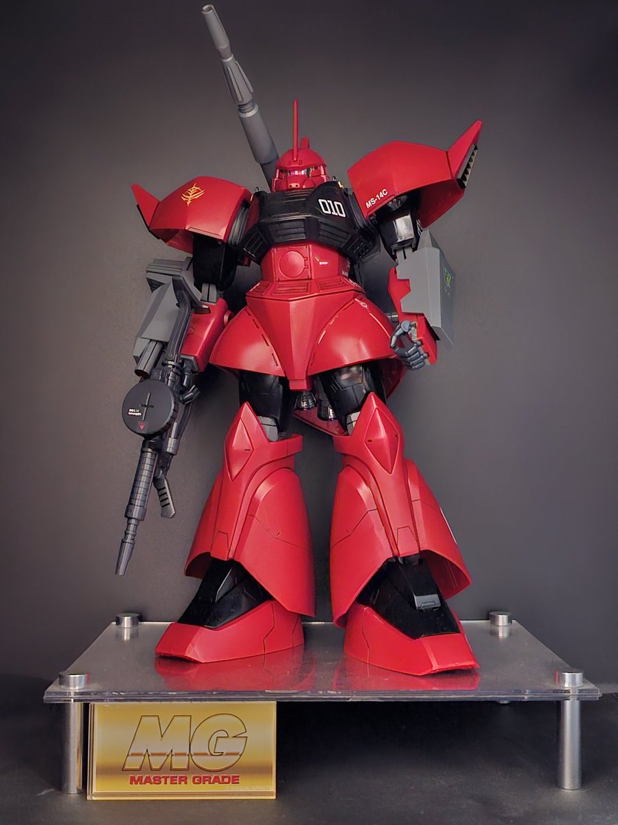 K22751378's tweet photo. #ガンプラ
#MSｰ14C
#MGゲルググキャノン
余ってたザクマシンガン装着
TYPEｰB高機動型用バックパックも
塗っておきました_φ(･_･
はて…いつ使うんだ(・・? https://t.co/aCKejfajsa