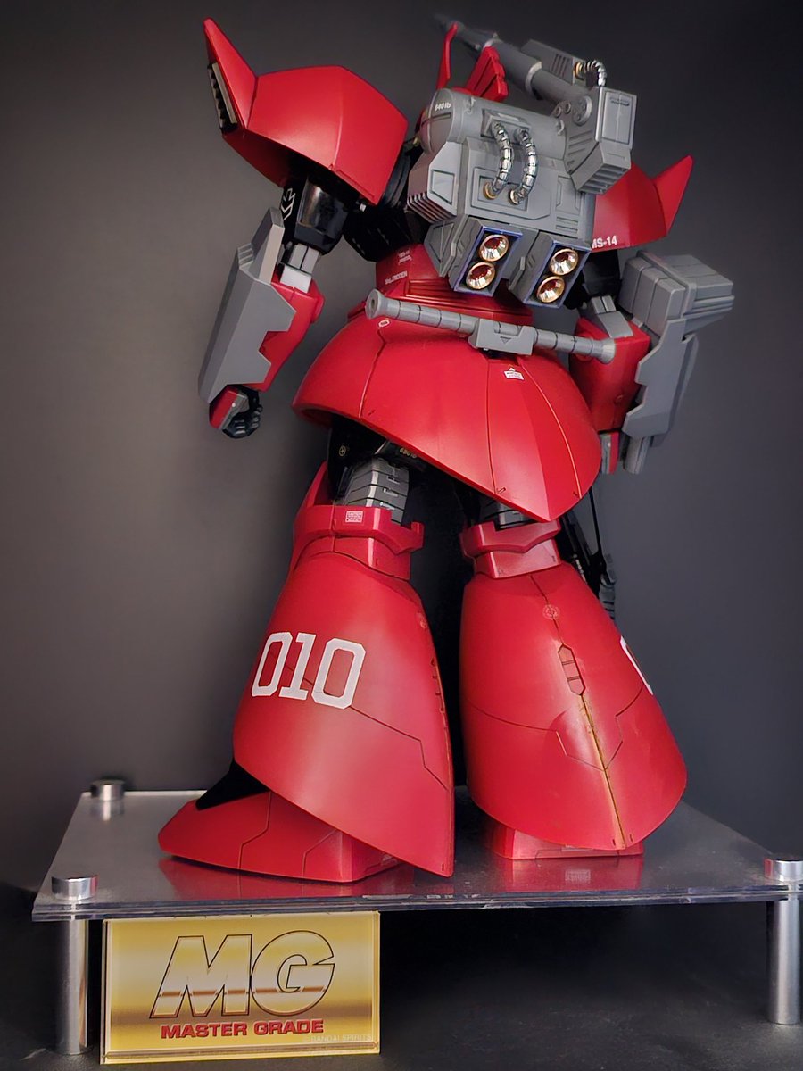 K22751378's tweet photo. #ガンプラ
#MSｰ14C
#MGゲルググキャノン
余ってたザクマシンガン装着
TYPEｰB高機動型用バックパックも
塗っておきました_φ(･_･
はて…いつ使うんだ(・・? https://t.co/aCKejfajsa