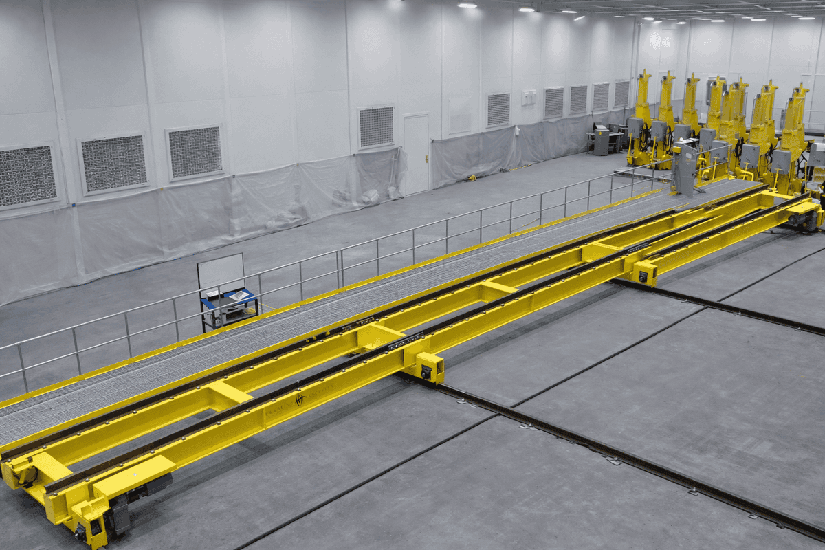 HandlingSpecial's tweet photo. Engineered for precision and performance, this 100-ton Rolling Stock Transfer Table delivers seamless, heavy-duty rail vehicle handling for modern maintenance operations.
https://t.co/P2qqFpZQqE https://t.co/wEt3W5DrKV