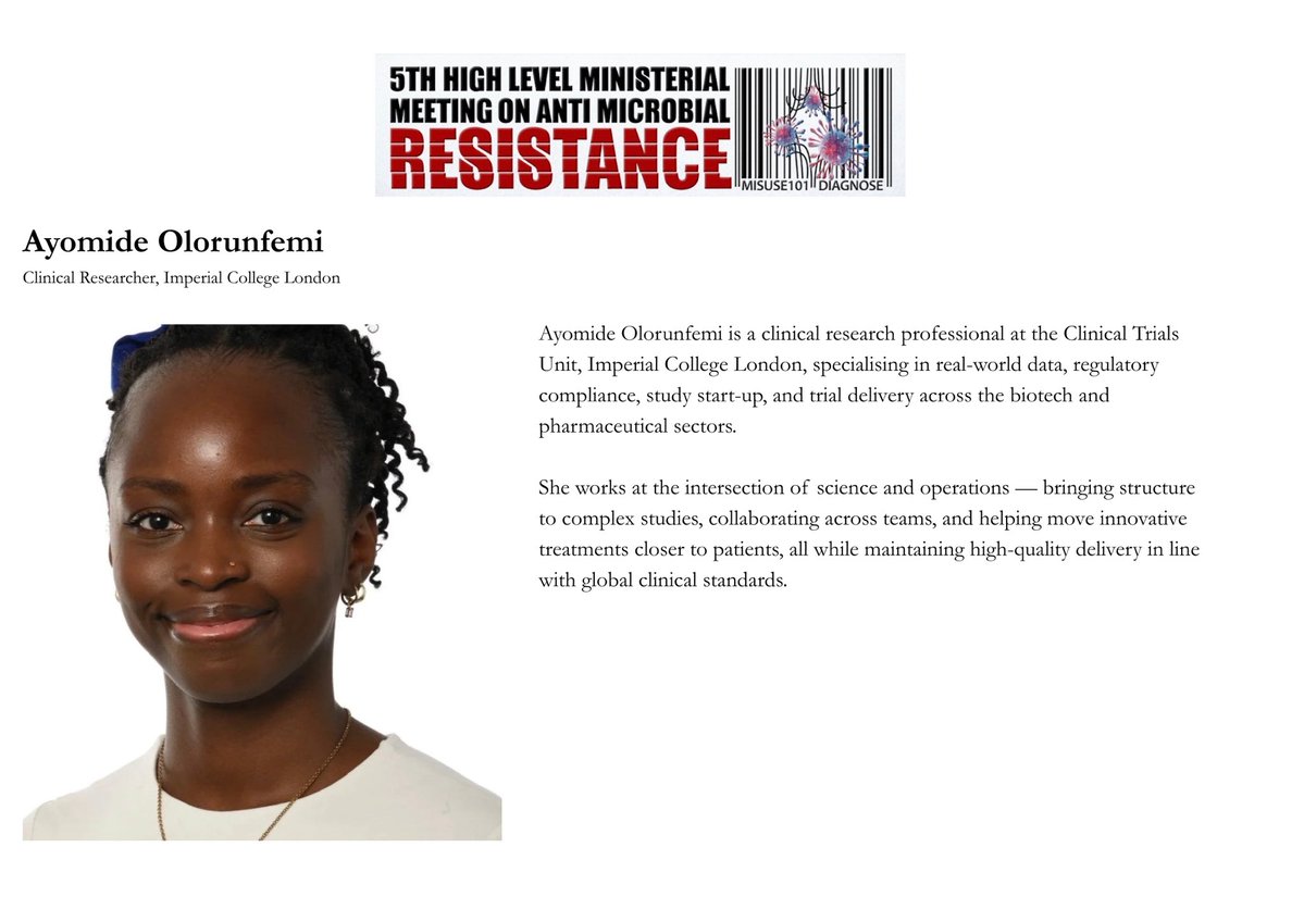 5th High-Level Ministerial Meeting on AMR Abuja tweet media