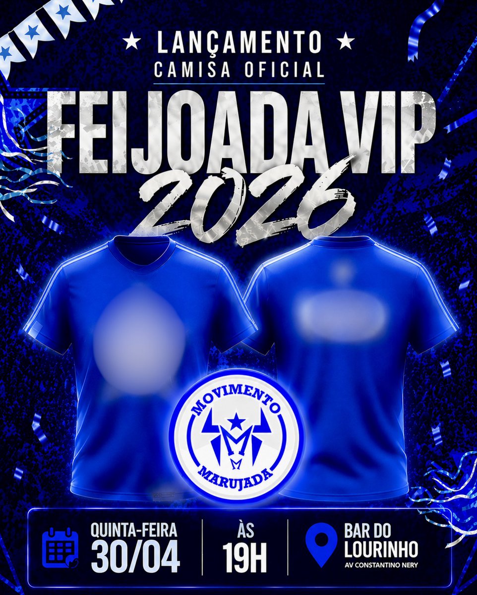 BardoBoi's tweet photo. Vem aí o lançamento da camisa oficial da Feijoada VIP 2026 🍻
Este ano, o valor da Camisa que dá acesso a feijoada é:
💰 R$ 230
👉🏼 Dinheiro, PIX, Débito e Crédito
💳 Parcelamento em até 2x
#MovimentoMarujada #FeijoadaVIP #BoiCaprichoso https://t.co/zSgROWwcXY