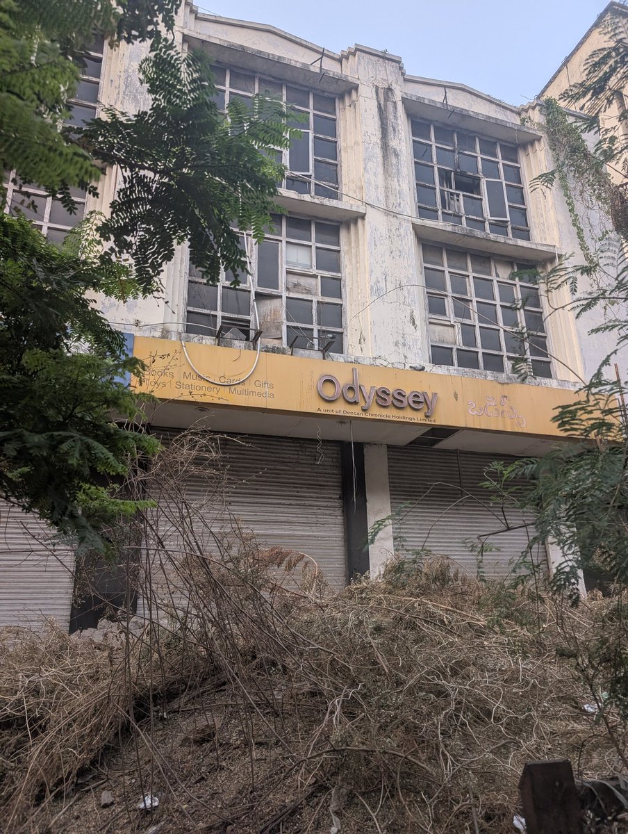 Uday_kanth's tweet photo. Odyssey in Secunderabad was THE store for me to browse books, CDs before Flipkart took over for me. 

Now just a relic from the past. https://t.co/mW5QNcfrII