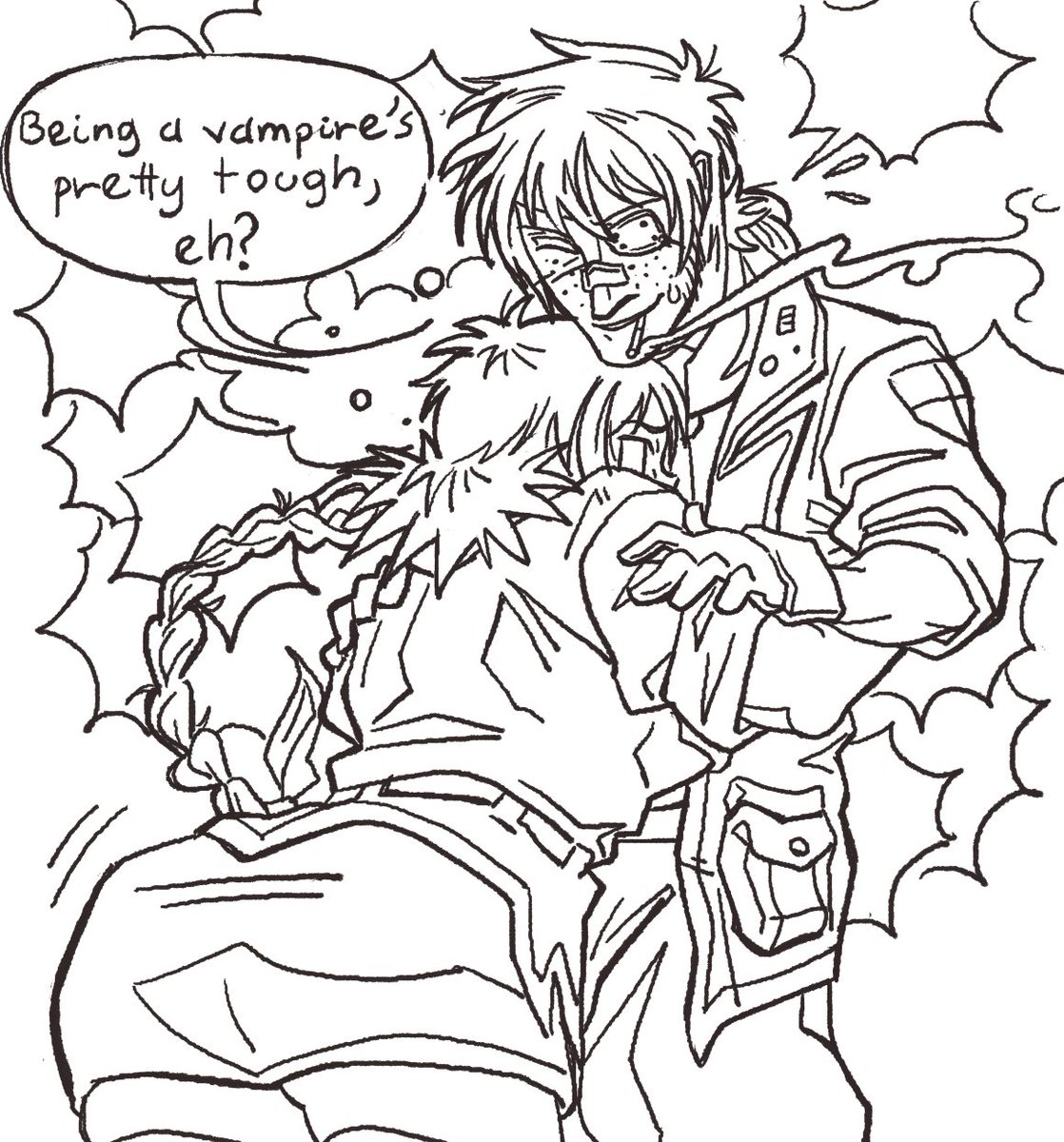 Fefe_the_Worst's tweet photo. venting afterhours
#hellsing https://t.co/Ma0kfuRXv9