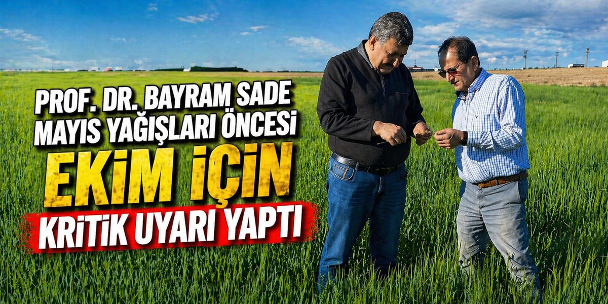 HaberDairesi's tweet photo. Konya’da üretici teyakkuzda! Mayıs yağışları öncesi ekim için kritik uyarı geldi... 
https://t.co/1lWetJ45MN https://t.co/fh8LTzqmqm