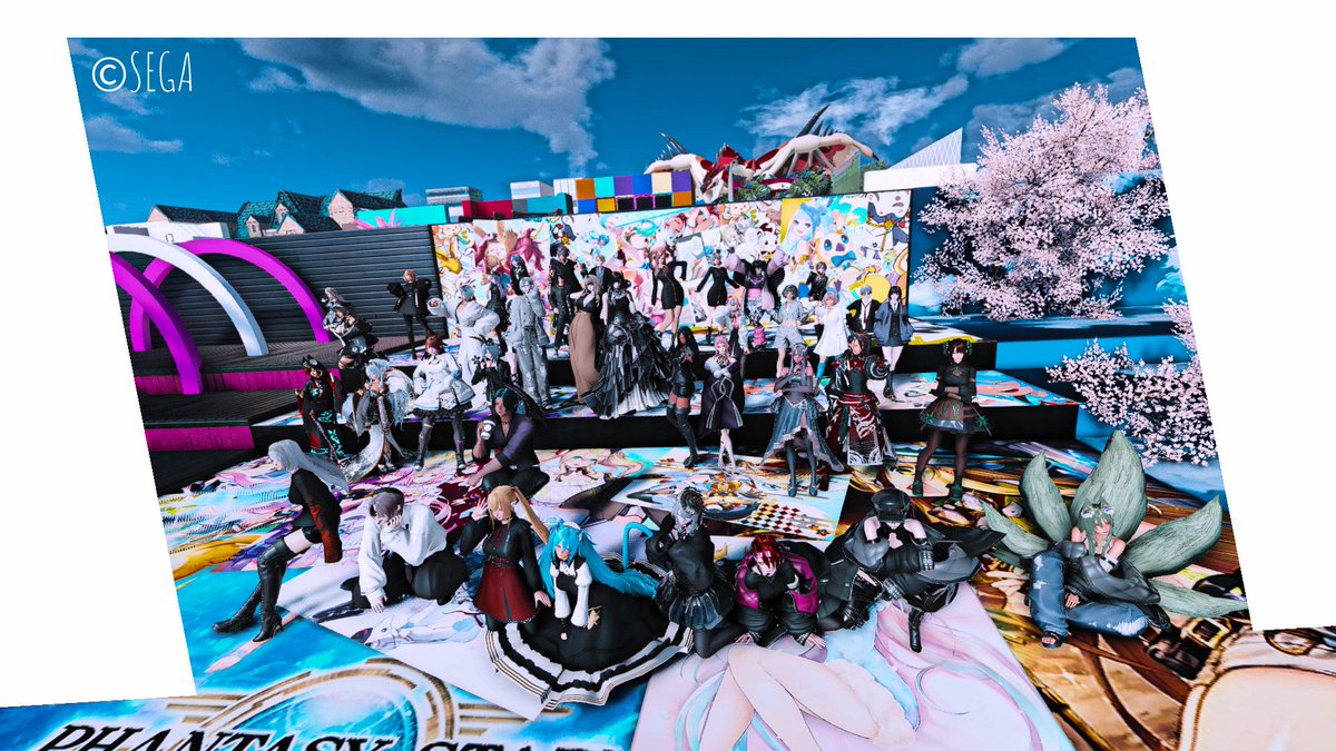 mariri_ru's tweet photo. 先週のチムイベでシルフィー集会(?)やった時のSSです！！！！！
上げるのすんごい遅くなりましたごめんね🙄🙄🙄
ツリーに撮ったSS貼るね
 #PSO2NGS_SS 
 #魔王城の宴 https://t.co/x8U6BSaqzj