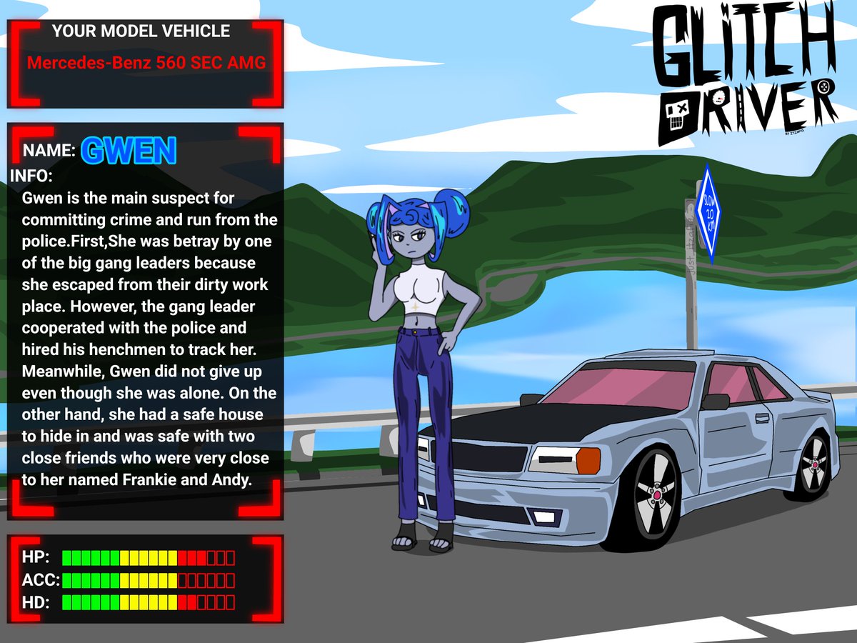 ITZAFIQ3's tweet photo. Felon girl being watched and most wanted. 
-
#Glitchdriverau 
-
#glitchproductions #knightofguinevere 
#knightofguineverefanart #glitchproductionsgwen https://t.co/2wVbXhaspP