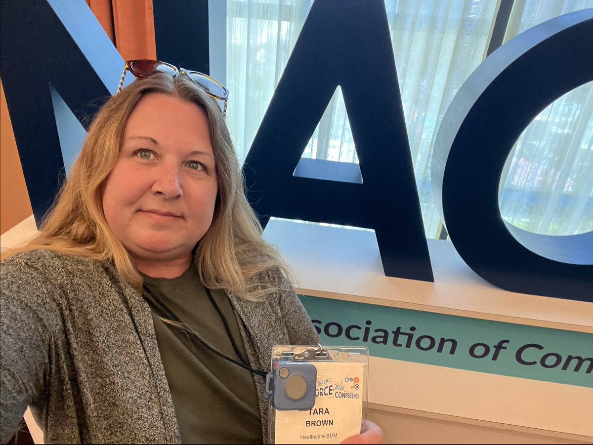 DeriveTech's tweet photo. Tara Brown and Jemal Alford are at the NACHC Workforce Conference in Las Vegas this week 🏥 

Connecting with health center leaders in operations, clinical, finance, and IT. Community health is where it matters most. https://t.co/i0XX236sJW
