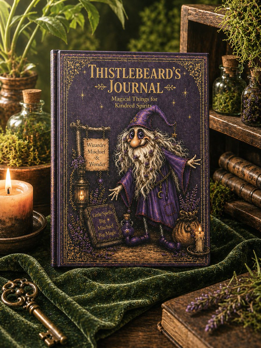 IyandaElDesigns's tweet photo. Small magic. Quiet mischief.

Meet Thistlebeard — Keeper of Lost Little Things.

He wanders Grandmother Cottage, returning misplaced treasures, forgotten thoughts, and courage we almost used.

✧ Available now through Mammas’ Lil’ Witch
https://t.co/NizfdrEFlL https://t.co/37QKKOFOHM
