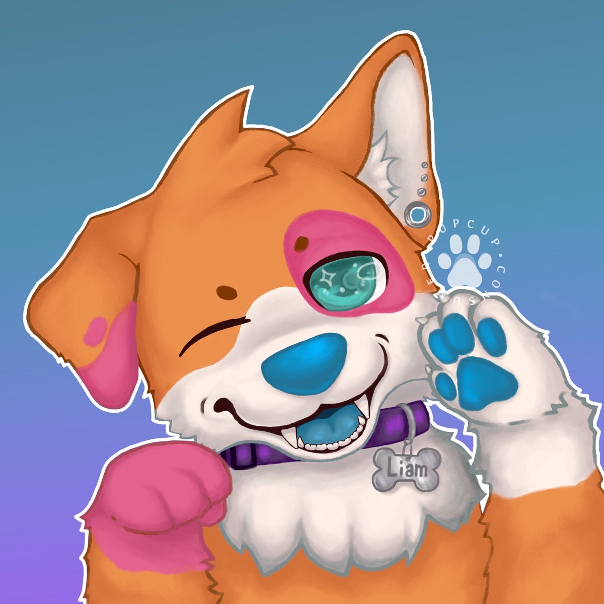 pupcupconsumer's tweet photo. personal art of my sona

been procrastinating finishing him for over a week bleh 🐾
#furry #furryarts #fursona https://t.co/mgx6v1lbk0