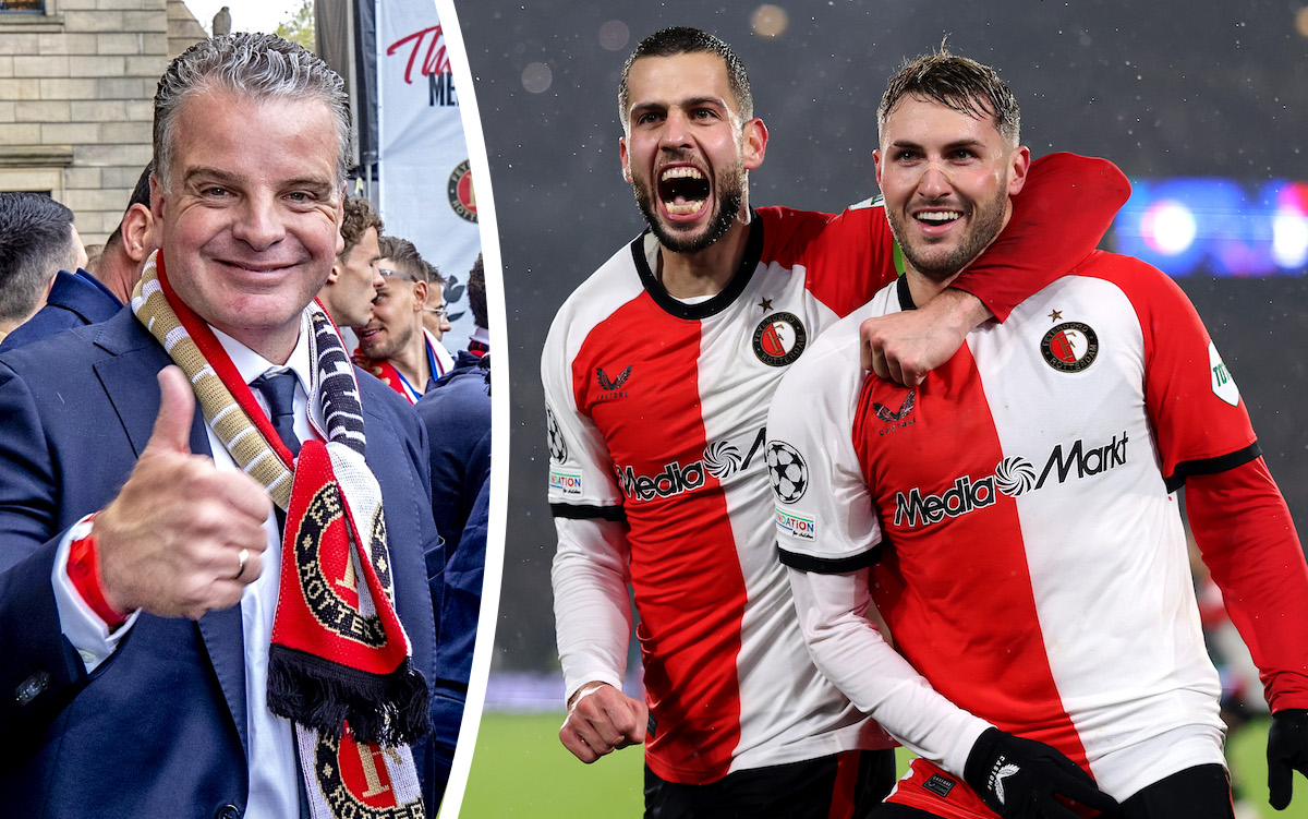 SempreMilanCom's tweet image. 💭 Feyenoord's CEO has shed some light on the sale of Santiago Gimenez: "Santiago really dreamed of joining #ACMilan."

➡️ sempremilan.com/feyenoord-ceo-…