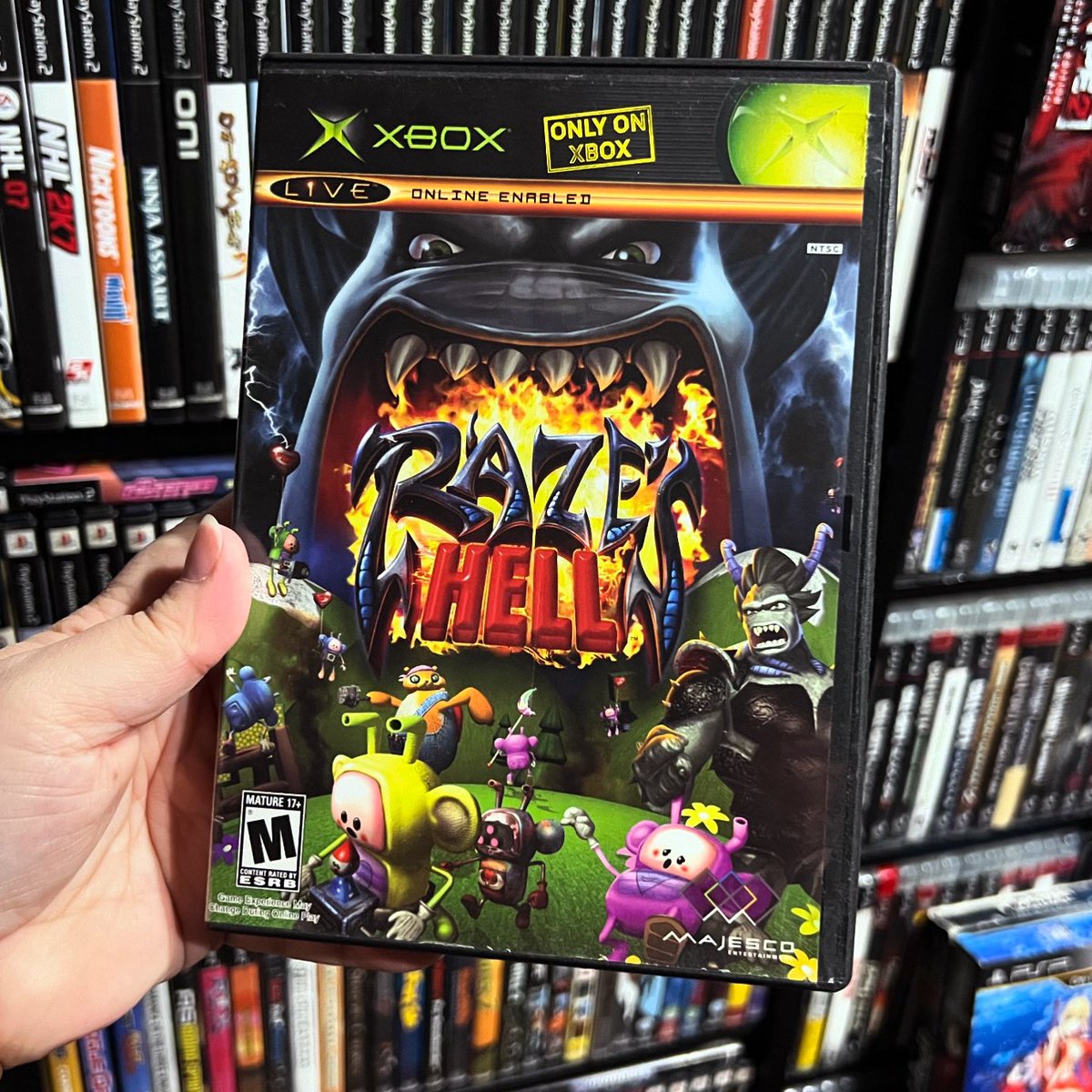 GamerAhmer's tweet image. This one is interesting. Have you played it? #xbox #videogames #retrogaming #razeshell #xboxgaming