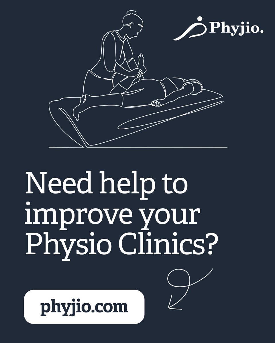 phyjioIN's tweet image. Need help improving your physio clinic? 

Simplify operations, manage patients better, and grow smarter with Phyjio.

Visit: phyjio.com

#Phyjio #Physiotherapy #ClinicManagement #HealthcareTech
