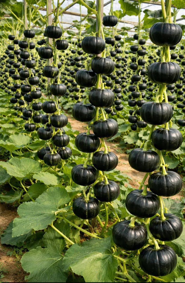 Azam49440's tweet image. Pumpkin plants growing strong 🌱🎃 spreading across the garden with vibrant leaves
Have you ever grown pumpkins at home? 🤔
#Pumpkin #Gardening #Nature #Harvest 🌍🎃