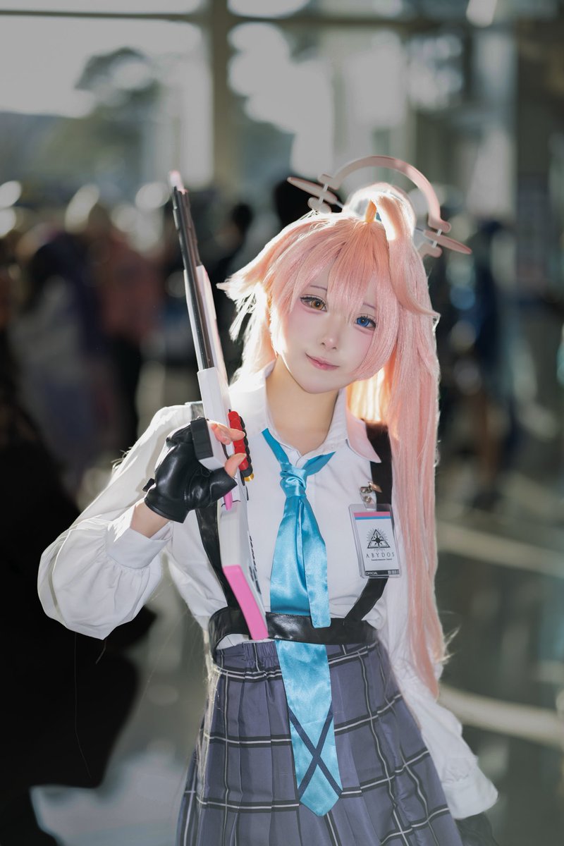 さあ、準備できた?行くよ〰️💗 #ホシノ #ブルアカ #コスプレ さあ、準備できた?行くよ〰️💗 #ホシノ #ブルアカ #コスプレ