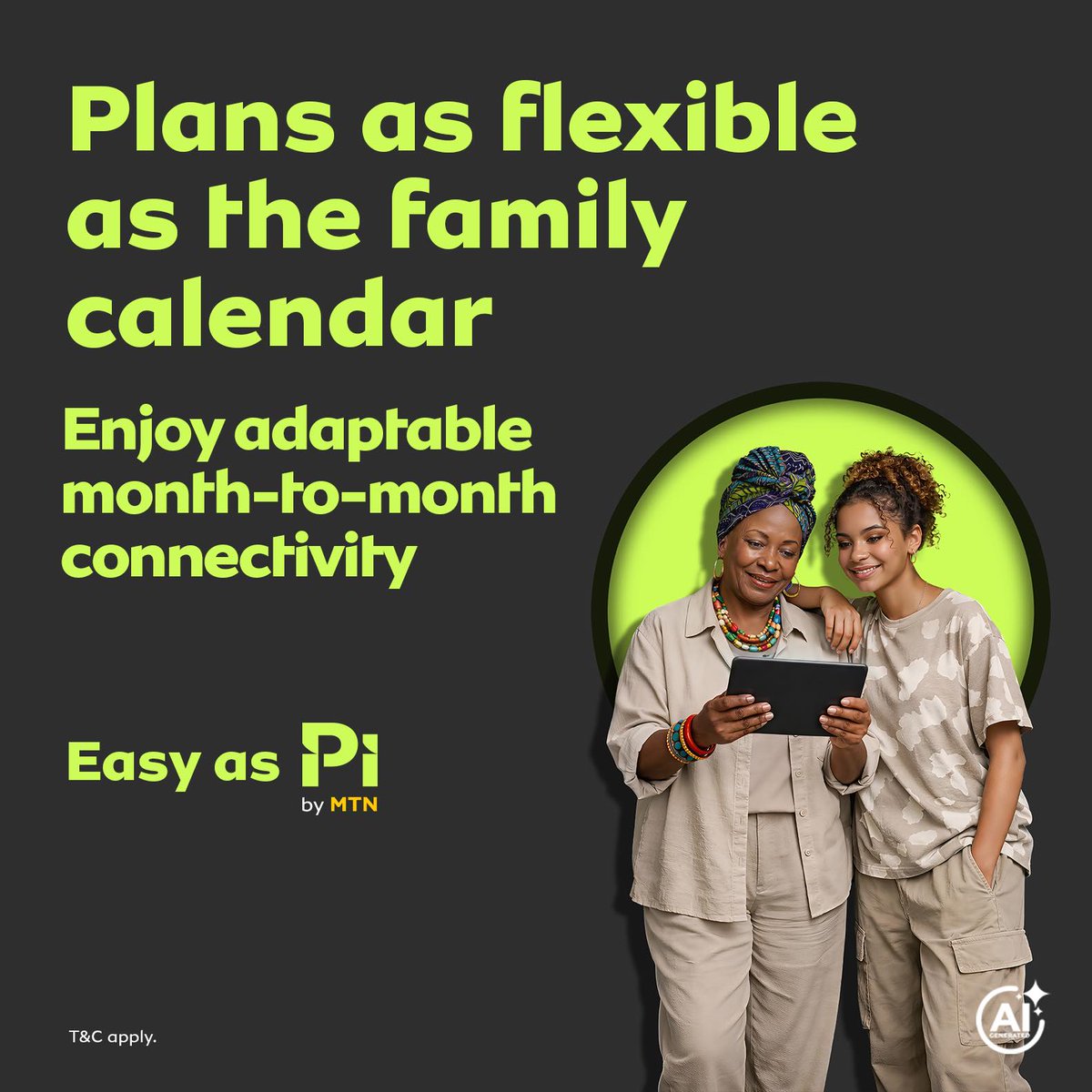 sabcinfolib's tweet photo. Pi has entered the chat! Because yesterday’s plans are not today’s plans. Join the easy way to do mobile and home connectivity. #EasyAsPi Pi by MTN
Learn more: https://t.co/w5XuTG1TLV https://t.co/52zDIw0qGJ