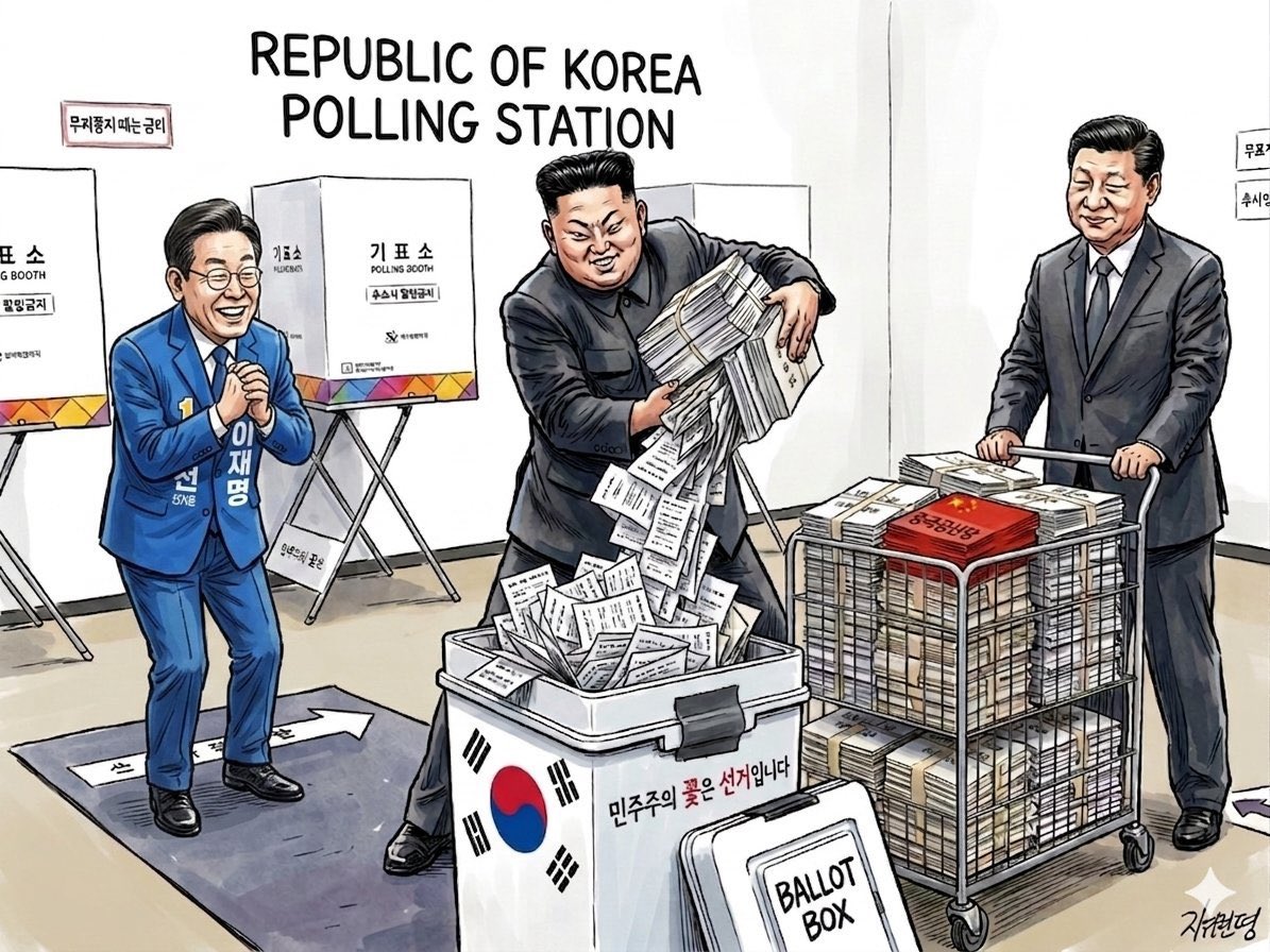 WHY IS SOUTH KOREA HEADING TOWARDS COMMUNISM ? 
THIS ONE PHOTO SAYS IT ALL🌟🙏