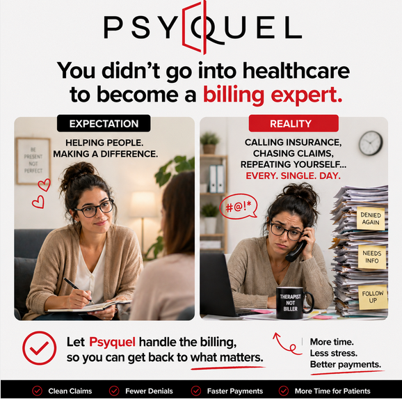 psyquel's tweet photo. Your time is being spent in the wrong place ⚠️
Check us out: https://t.co/XHXeRZovt2
#Mentalhealth #Privatepractice #Grouppractice #Psyquelsolutions https://t.co/CqOc8KYpXd
