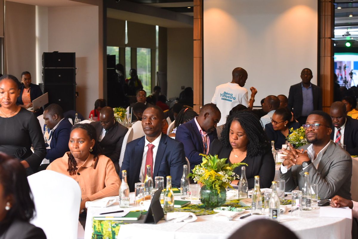 ugbankers's tweet photo. At the @aBi_Finance Partners’ Breakfast Meeting, Mr. Ronald Ochen, the Senior Research Officer at Uganda Bankers’ Association, presented the roadmap for the IFRS S1, S2 and GRI Capacity Building Project. 

Over the next 12 months, CEOs, Executives, and ESG champions from 34 member institutions, including 23 commercial banks, 3 development banks, and 8 Tier 2 and 3 institutions, will undergo intensive training, technical handholding, and sustainability planning. 

"With UGX 500 million committed by aBi Finance to cater for consultants, operational costs, and support resources, the project is designed to strengthen disclosure, risk management, and reporting practices, aligning Uganda’s banking sector with global ESG standards and the national vision of growing GDP to USD 500 billion by 2040." – Mr. Ronald Ochen, Senior Research Officer, UBA 

"Our journey towards sustainable finance requires deliberate capacity building. This roadmap ensures our institutions are equipped to meet international standards, improve transparency, and lead Uganda’s financial sector into a more resilient and inclusive future." – Mr. Ronald Ochen, Senior Research Officer, UBA 

@DKinUganda, @EPRC_official, @ibfsUg, @FitspaUG, @mofpedU
 
#aBiFinancePartners | #SustainableFinanceUG | #PromotingPartnerships | #TransformingBanking