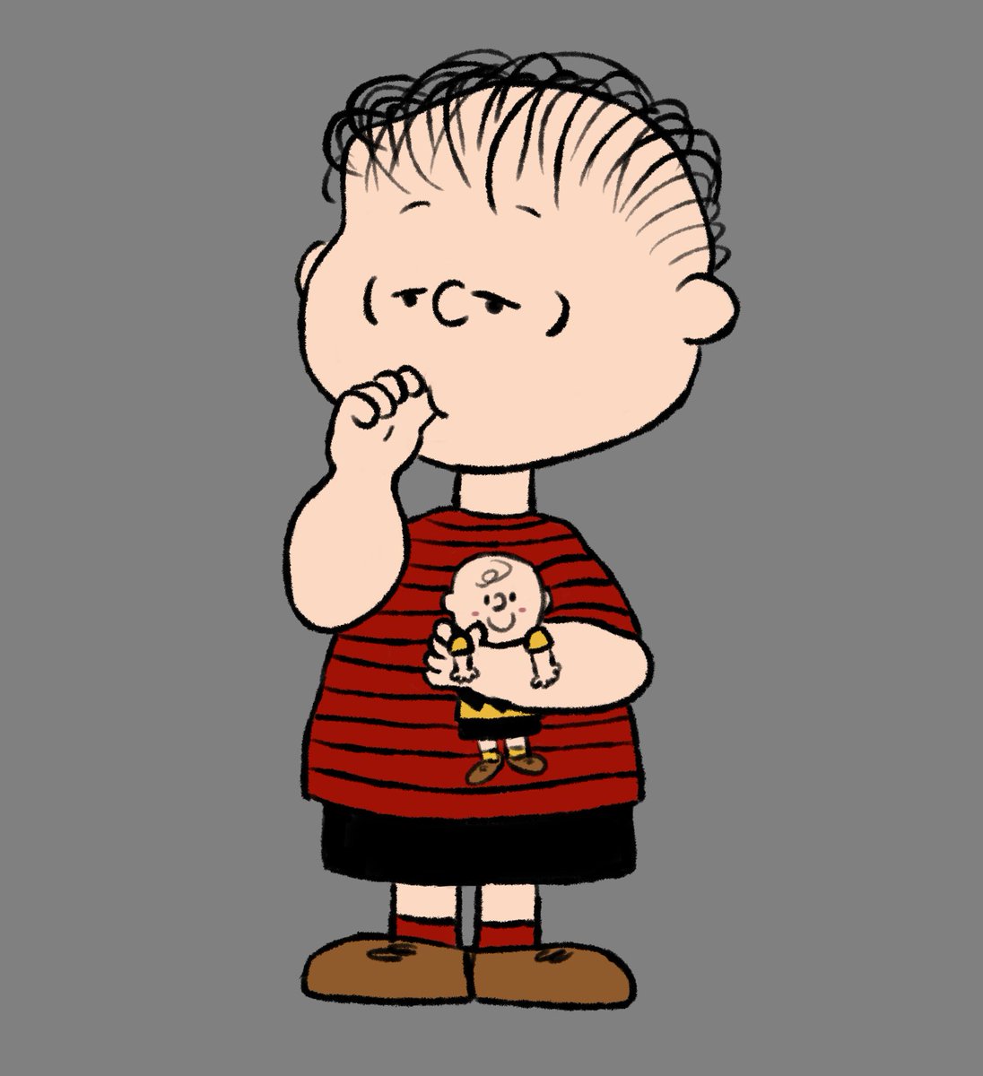 fricktion_'s tweet photo. happiness is a charlie brown doll
#charlinus #peanuts https://t.co/hZXIJtJbTQ