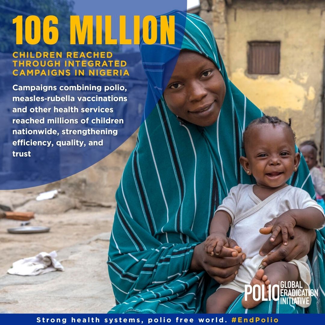 UNICEF Polio tweet media