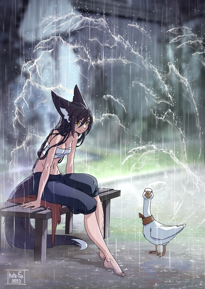 Kate__Fox's tweet photo. Fox and Goose "water" pack... https://t.co/etXKXlDRcl