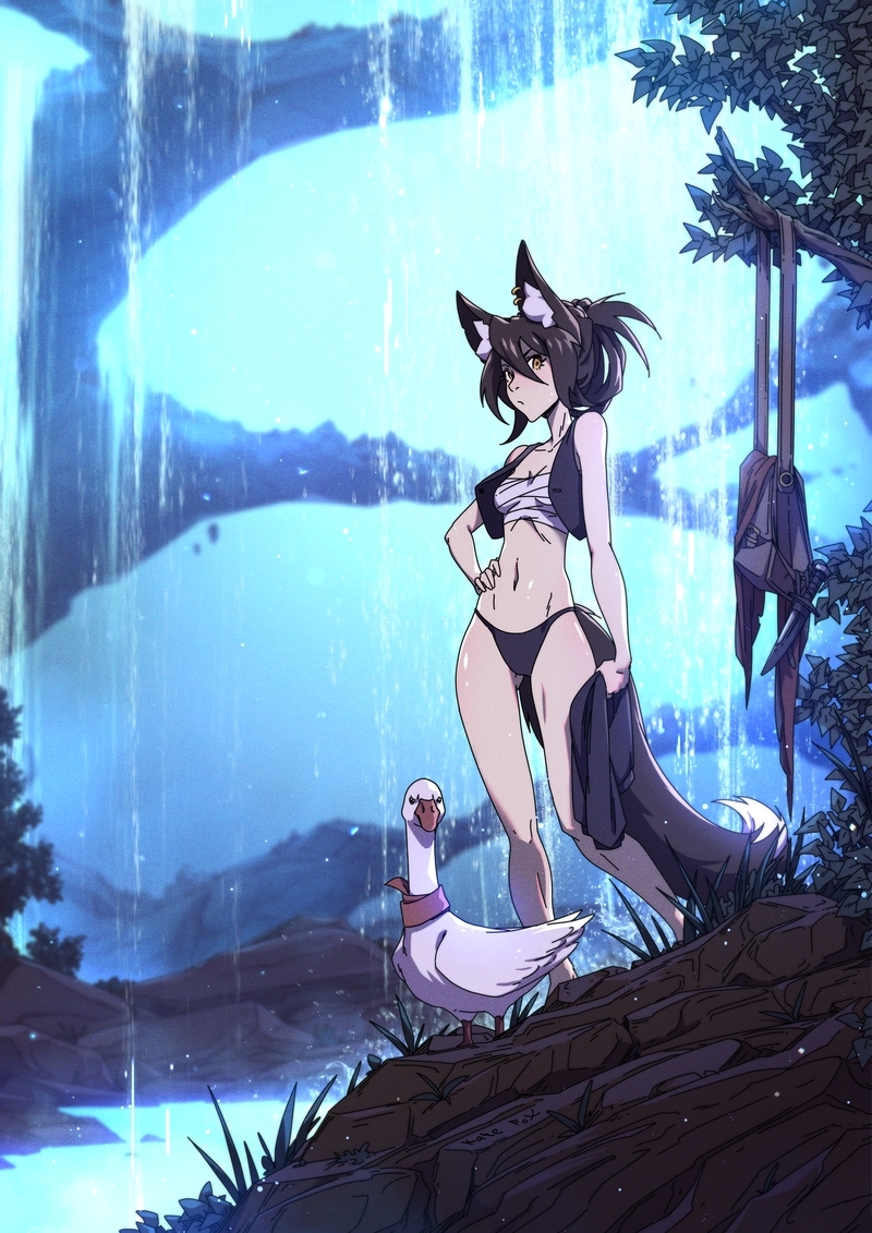 Kate__Fox's tweet photo. Fox and Goose "water" pack... https://t.co/etXKXlDRcl