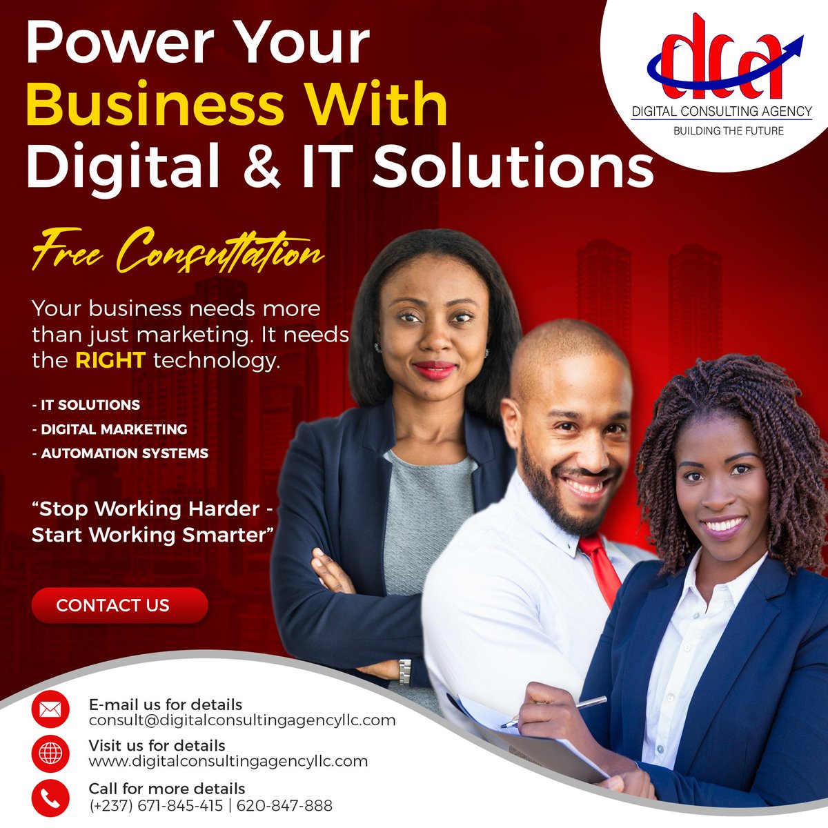 dcagencyllc's tweet photo. Stop waisting time and money on the wrong platforms. Your business needs the right system.

The problem isn’t your product — it’s your digital strategy.

At @dcagencyllc, we don’t just “market” your business, We build powerful digital ecosystems that drive real growth. https://t.co/N3yCE6NnQ4