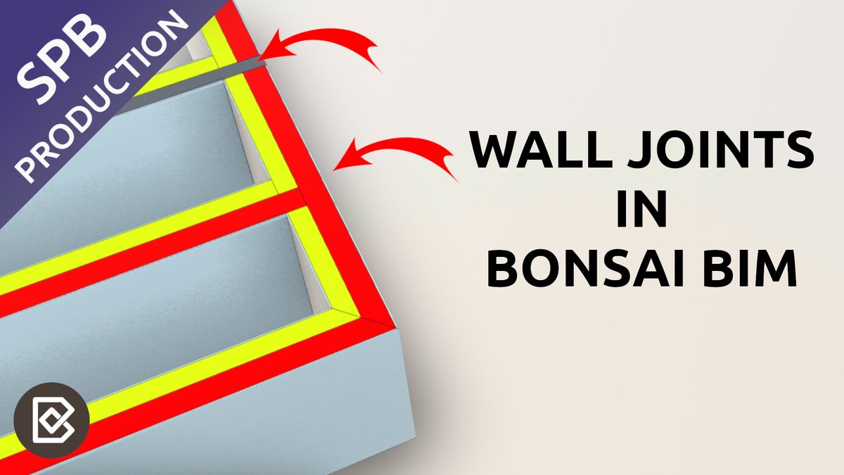 semhustej's tweet image. This #BonsaiBIM tutorial is continuation of the last video. It show how to create joints between walls, how to unjoin walls and most importantly how to set up walls so that their layers protrude each other in a desired way.

youtu.be/rSHAf7GBsUE

#OpenSource #BIM #IFC