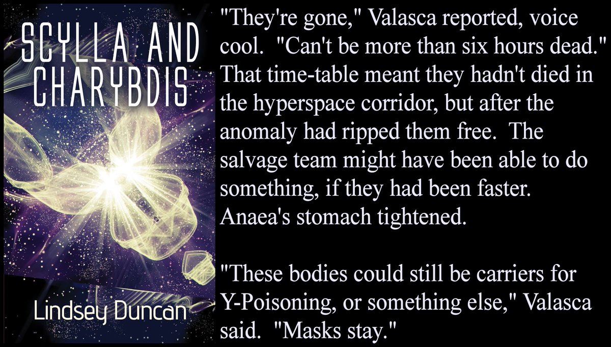 LindseyCDuncan's tweet image. Today's #bookqw is FREE!   A bit from the very opening of Scylla and Charybdis ... #unicornisle #sff #writerslife