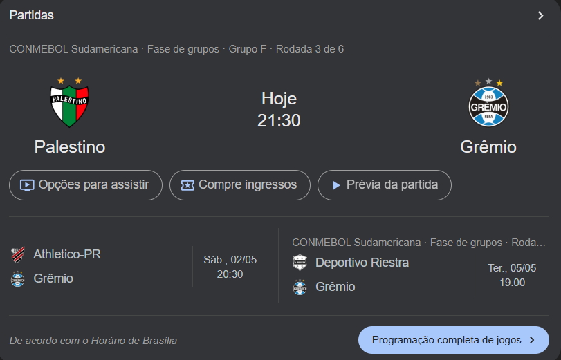e hoje que vai ter esse jogão entre Palestina x Israel