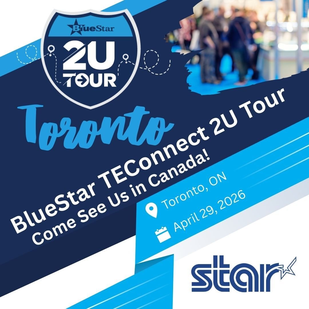 StarMicronics's tweet image. We’re in Toronto!

Catch Star Micronics at the @Think_BlueStar TEConnect 2U Tour on April 29.

Let’s connect. ➡️ sales@starmicronics.com

#StarMicronics #BlueStar #TEConnect #POSTech #RetailTech #RestaurantTech
