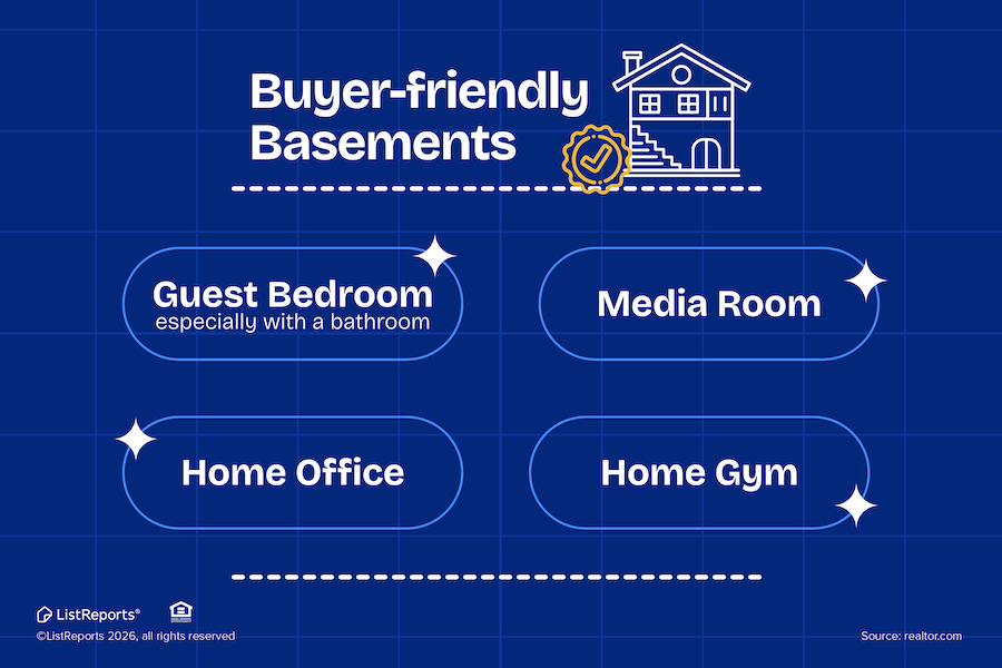 DanLongRealtor's tweet photo. Getting ready to sell and wondering how to make your basement work harder for your home’s value? A well-finished basement can be a major selling point when it adds functional space buyers are actually looking for. 🏡 Whether it’s creating room for guests, work, fitness, or entert https://t.co/5wwPDSEVB9