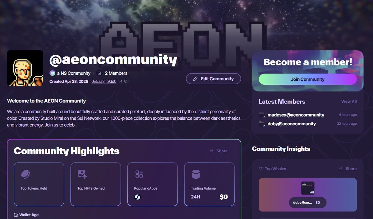 AEON tweet media