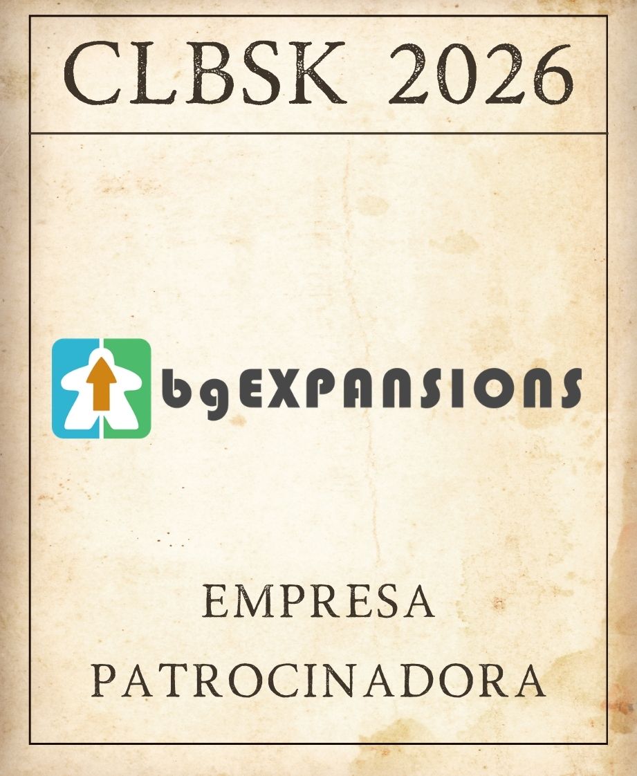 CLBSKPatro's tweet photo. Este año contaremos de nuevo con la participación de
@bgExpansions @BGExpansion  como patrocinadores. #CLBSK26 #PATROCINADORESCLBSK https://t.co/1g8GDShRrH