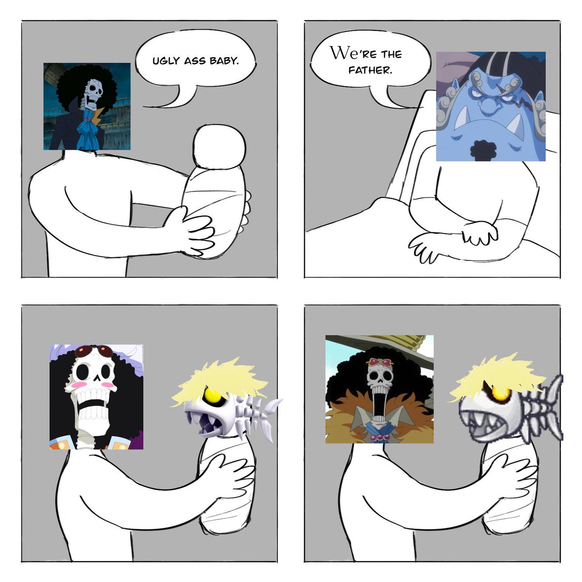 It was funny in my head, but photoshopping it looks really cursed ngl
