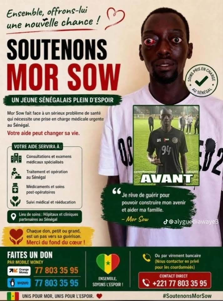 Avis de Recherche Senegal tweet media