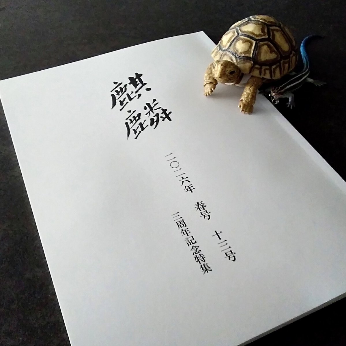 Chilli_Koda's tweet photo. 麒麟　2026年春号
永き日や亀と歳時記かたはらに

先生から評をいただきました☺️💕志歩さんや定生さん、えりもさんの読み物が、今の私の心に残りました。できたりできなかったりしながら、焦らず続けます。麒麟先生、編集の方々、読み物を書かれた皆さん、春号もありがとうございました✨
#麒麟俳句会 https://t.co/YyAvvQCe9x