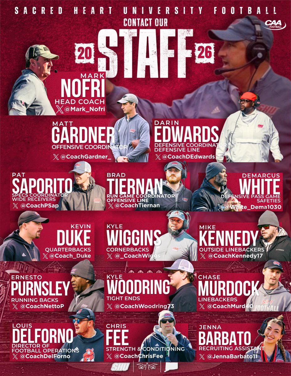 Coaches on the road🚗💨

Searching for the next Pio to join the family!!

#WeAreSHU🏈 | #DEAL | #SHUGRIT