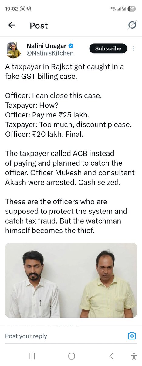 cool_vik_laccha's tweet image. #Duplicate 

Same questiom to you --- What about fake billing case? Was that real or was that fake? If real than will that tax payer now be asked to pay tax along with interest and penalty and is that taxpayer going to do so or not? 

Answer please without duplicating this time.