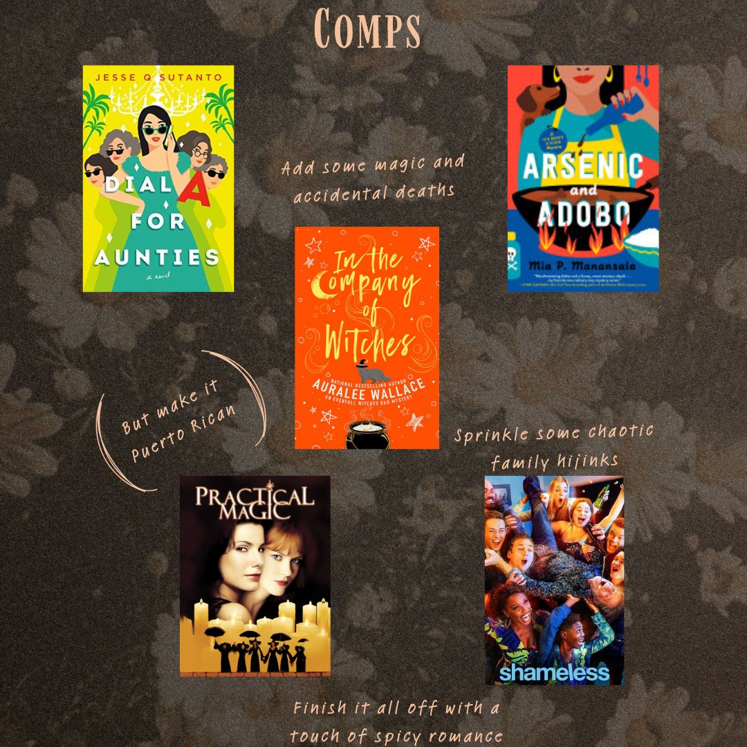 Amandabadillo25's tweet image. 🇵🇷 Practical Magic x Shameless

True Apothecary features…
- A Spanish-Salem town
- A longstanding family brujeria
- Witches &amp;amp; tea magic
- A shady realtor with dark magical secrets
- Copy cat witch shops
- Romance
- A little death
- Family hijinks
#questpit #Q #NA #A #F #R #S #PR