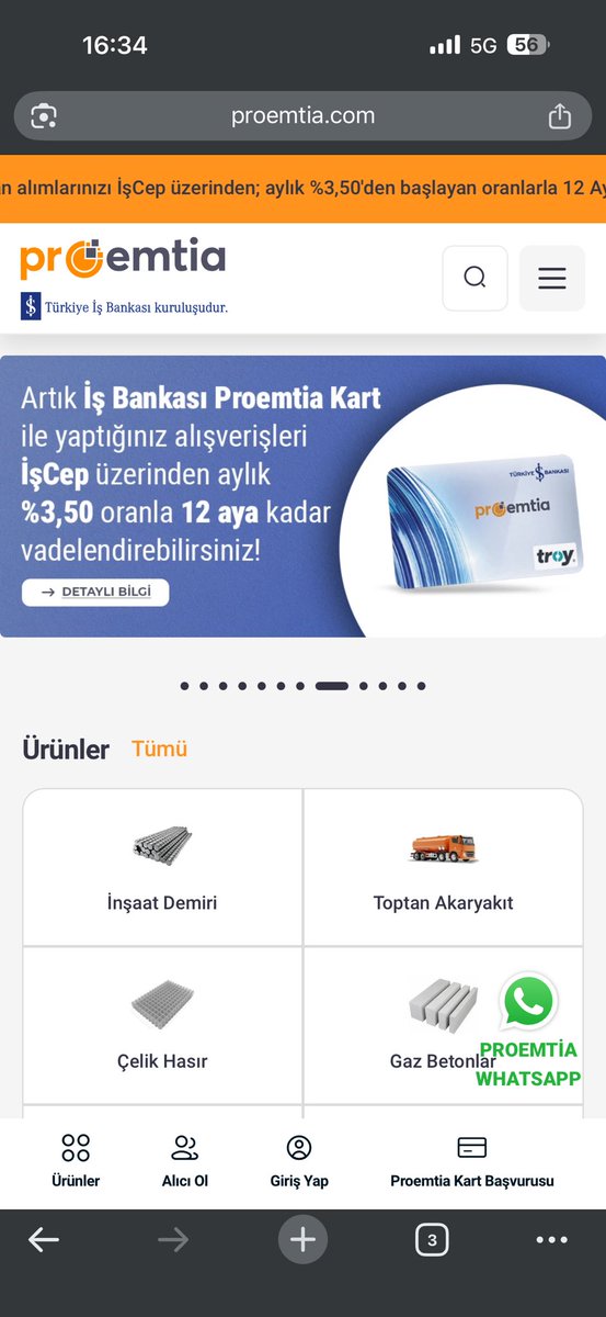 InsaatProfesoru's tweet photo. @omerselim077 @insaatdoktoru İş bankası 3,50 gözüküyor. Garanti, yapı kredi ve kuveyttürk içinde farklı oranlar var isterseniz bir kontrol edebilirsiniz. https://t.co/0zPt7OY1pR