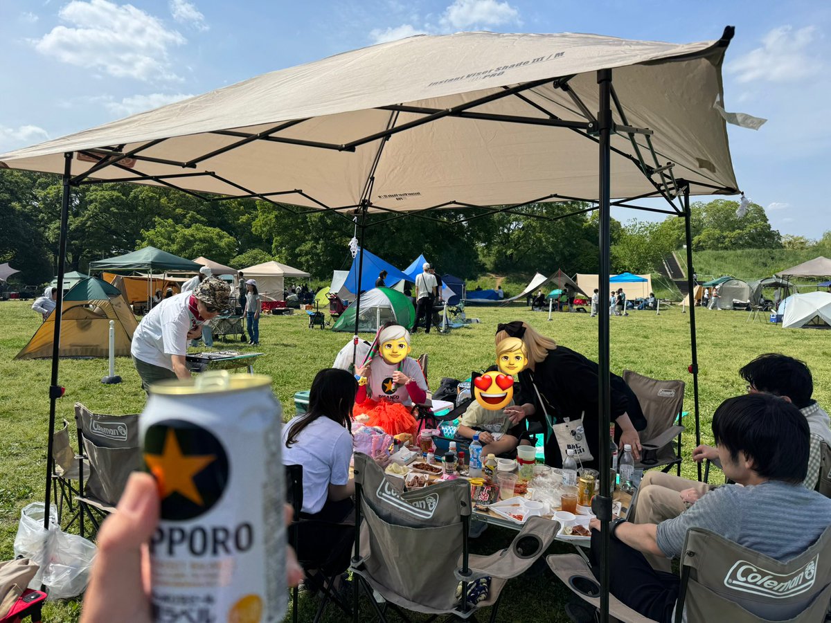 baboonbcool's tweet photo. 日曜は久々のコミュトーBBQ🥩🍖❣️❣️

お天気に恵まれ絶好のBBQ日和☀️🍃青空の下で美味しいお肉と美味しいお酒たちをいただきました〜最高だった🥳👏 https://t.co/dZA775HswN
