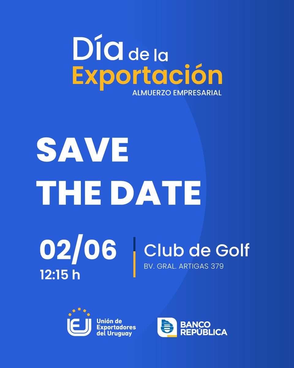 Unión de Exportadores del Uruguay tweet media